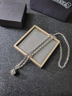 Chrome Hearts Dice Cross Necklace