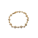 Chrome Hearts 22K Gold and Diamond-Set Cross Bracelet