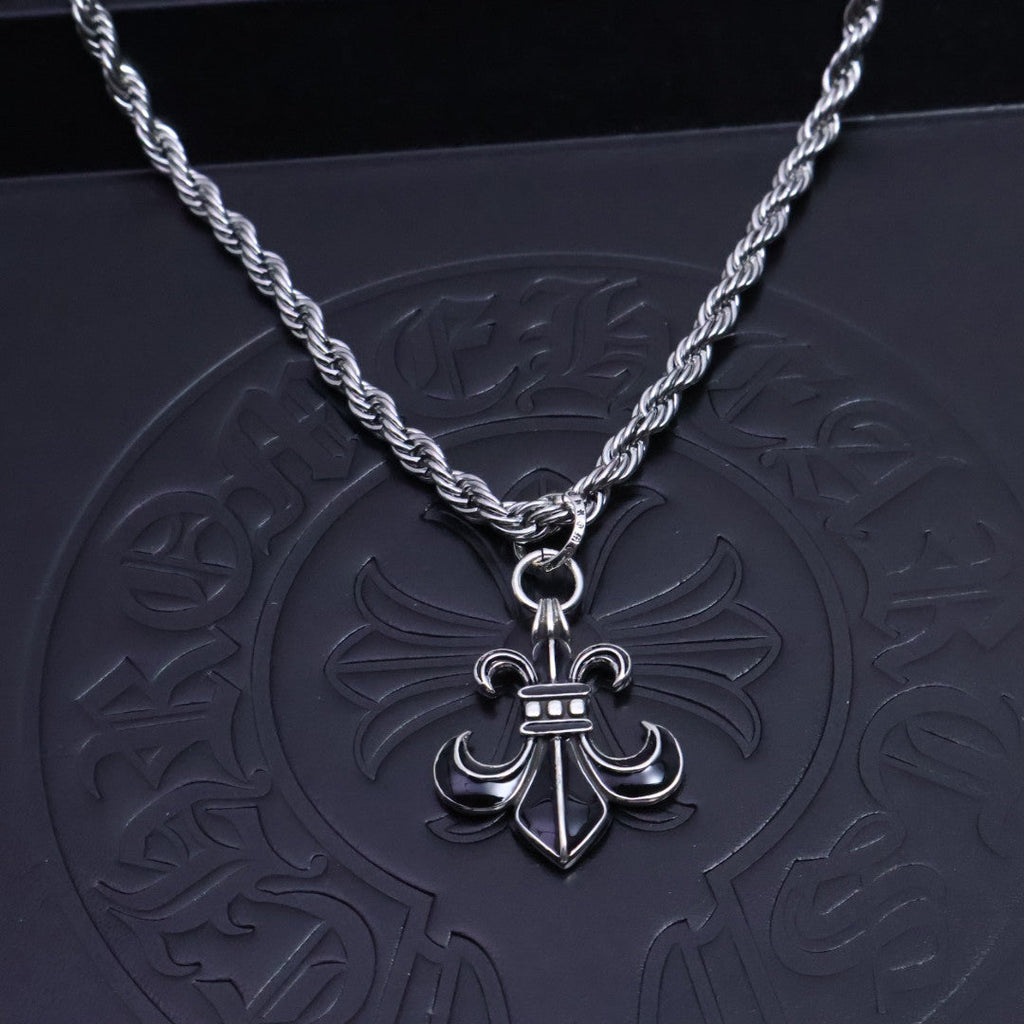 Chrome Hearts Scout Cross Pendant Necklace
