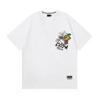 EVISU "Graffiti Daruma" Print Short-Sleeve T-Shirt