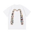 EVISU Daruma "Big M" Print Short-Sleeve T-Shirt