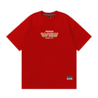 EVISU Summer New Arrival: "Family Crest" Print Short-Sleeve T-Shirt