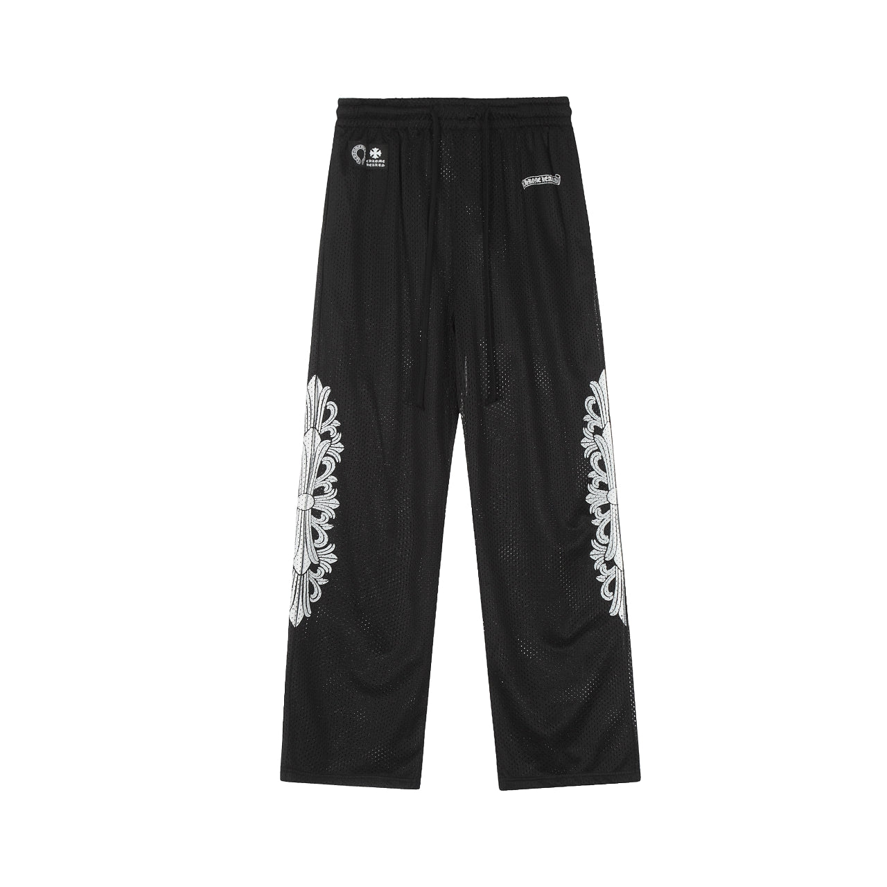 Chrome Hearts Black Mesh Hockey Pants