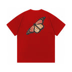 EVISU Vintage Monarch Butterfly Print Short-Sleeve T-Shirt