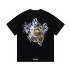 EVISU "Graffiti Daruma" Print Short-Sleeve T-Shirt