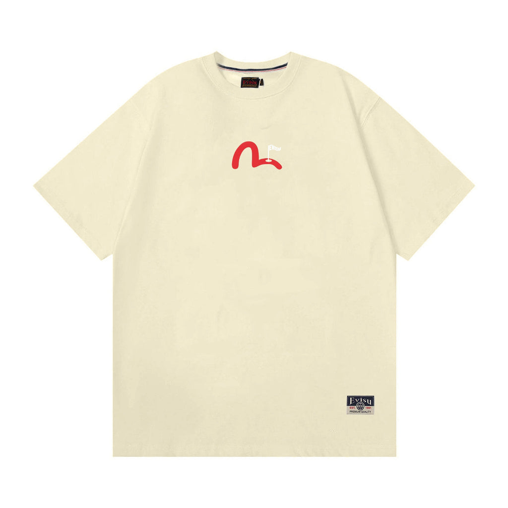 EVISU Golf-Themed Printed Short-Sleeve T-Shirt