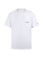 Chrome Hearts White Pocket T-Shirt with Back Scroll Logo - Classic Streetwear Tee