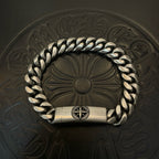 Chrome Hearts Cross Cuban Link Bracelet