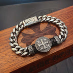 Chrome Hearts St. Benedict Amulet Bracelet