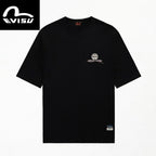 EVISU "Lucky Cat Big M" Printed Short-Sleeve T-Shirt