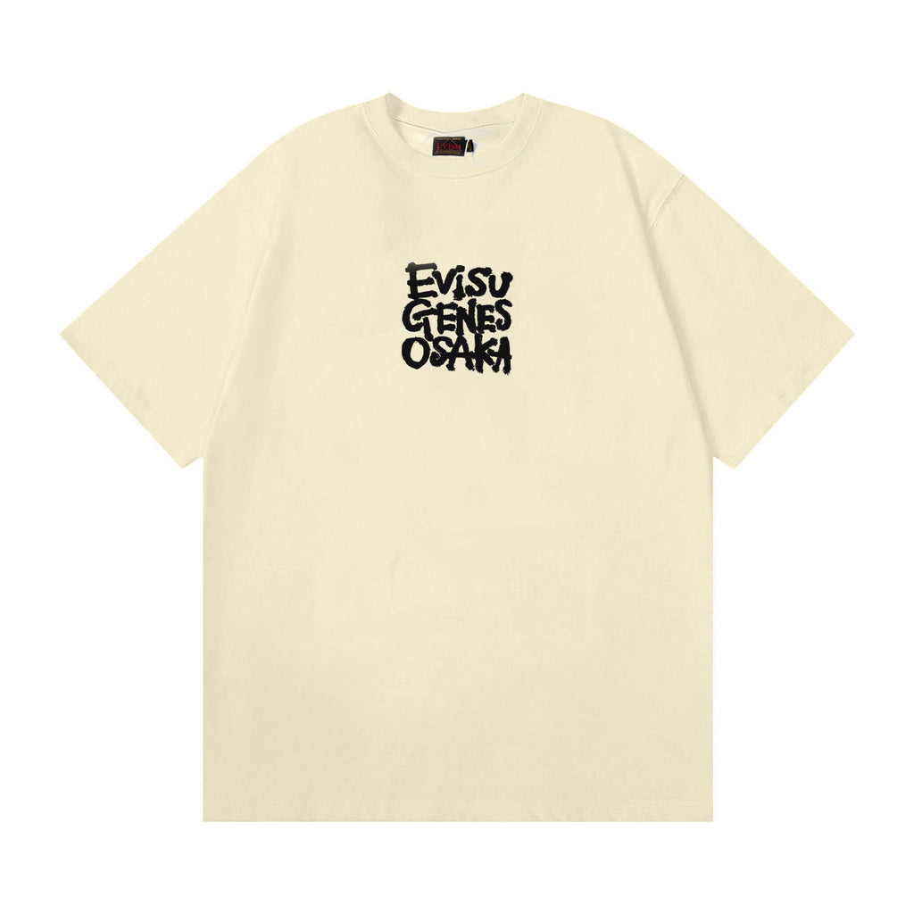 EVISU Vintage Monarch Butterfly Print Short-Sleeve T-Shirt