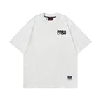 EVISU Daruma "Big M" Print Short-Sleeve T-Shirt