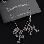 Chrome Hearts Multi-Element Combination Necklace
