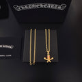 Chrome Hearts Foti Series Harris Skull Pendant Necklace