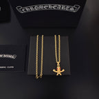 Chrome Hearts Foti Series Harris Skull Pendant Necklace