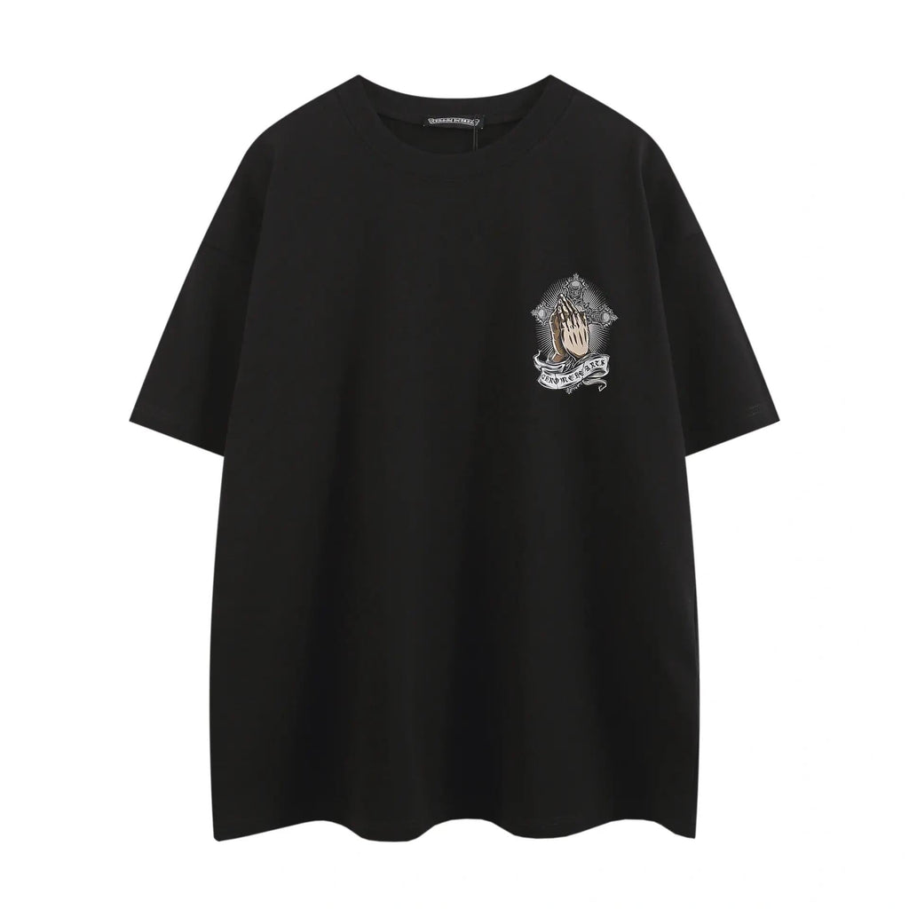 Chrome Hearts "Praying Hands" Graphic T-Shirt