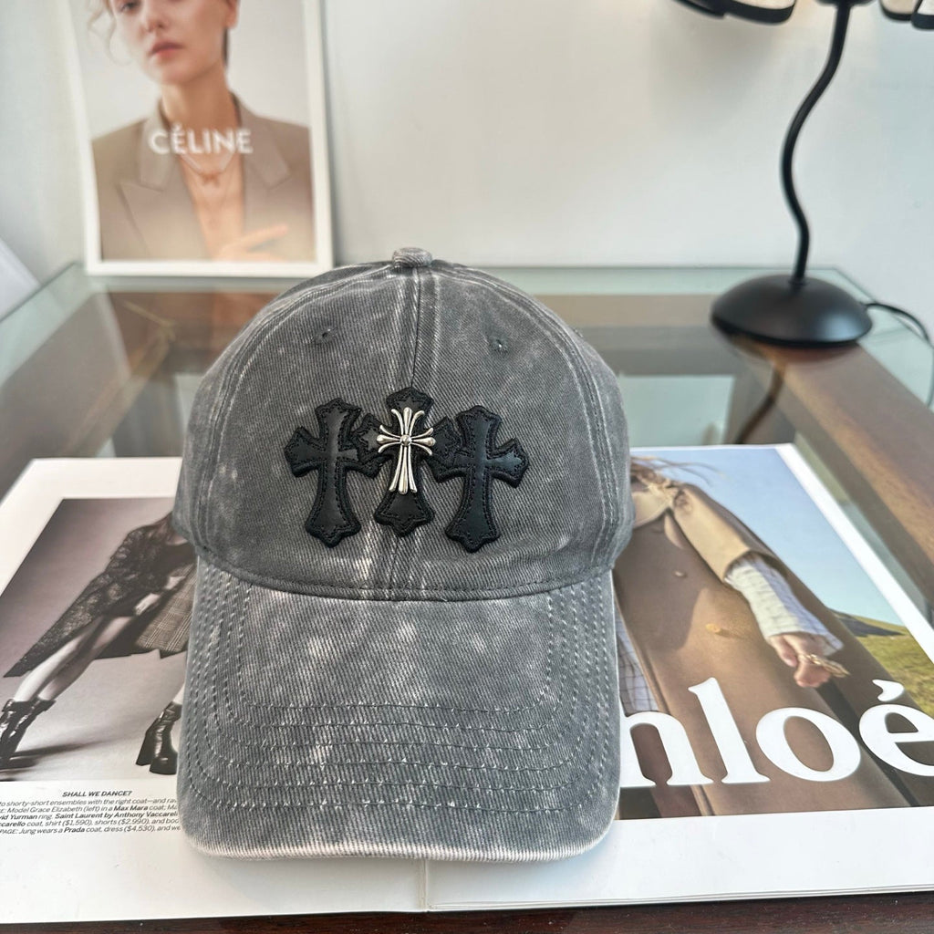 Chrome Hearts Cross Baseball Cap