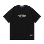 EVISU Summer New Arrival: "Family Crest" Print Short-Sleeve T-Shirt