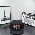 Chrome Hearts Black Camouflage 30-Cross Leather-Patch Mesh Trucker Hat