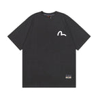 EVISU "Baize" Mythical Beast Print Short-Sleeve T-Shirt