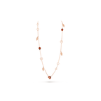 Van Cleef & Arpels Lucky Spring long necklace in 18K rose gold
