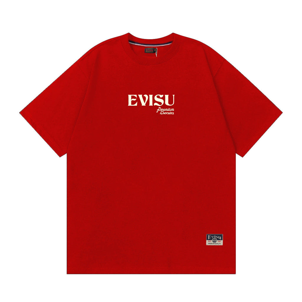 EVISU "Home Flower" Print T-Shirt