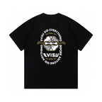 EVISU Summer New Arrival: "Family Crest" Print Short-Sleeve T-Shirt