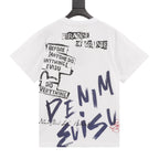 EVISU brand "Graffiti Big M" T-shirt is
