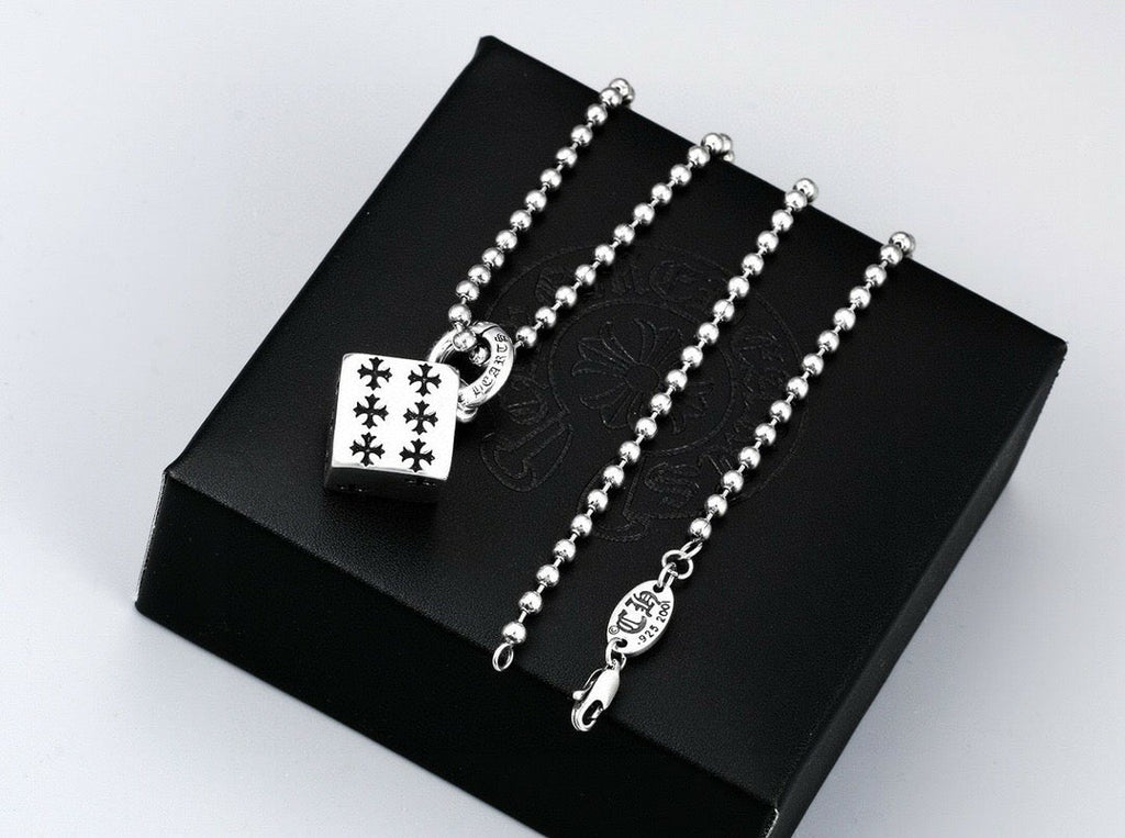 Chrome Hearts Dice Pendant Necklace