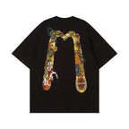 EVISU Year of the Horse Limited Edition Short-Sleeve T-Shirt with Large "M" Print