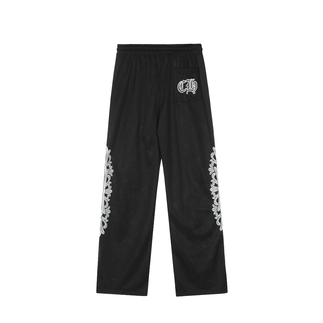 Chrome Hearts Black Mesh Hockey Pants