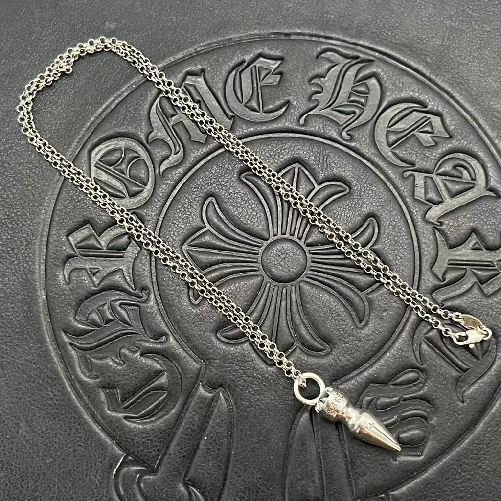 Chrome Hearts Bullet Pendant Necklace