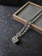 Chrome Hearts Dice Cross Necklace