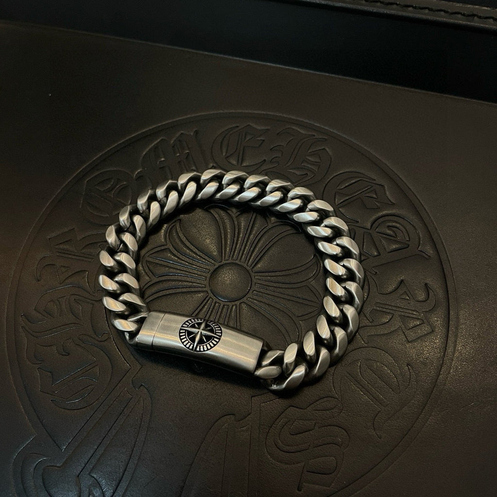 Chrome Hearts Cross Cuban Link Bracelet
