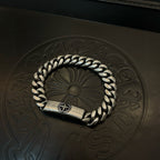 Chrome Hearts Cross Cuban Link Bracelet