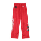 Chrome Hearts Red Mesh Hockey Pants