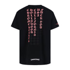 Chrome Hearts California F*ck You Pocket T-Shirt - Black Tee with Pink Gothic Print