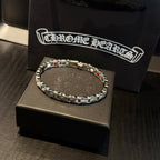Chrome Hearts 925 Silver Gothic Letter Bracelet