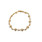 Chrome Hearts 22K Gold and Diamond-Set Cross Bracelet