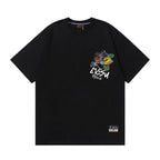 EVISU "Graffiti Daruma" Print Short-Sleeve T-Shirt