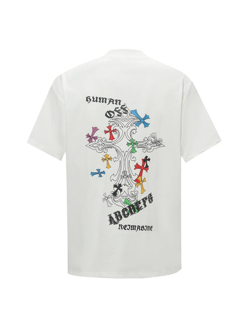 Chrome Hearts "Human Made Reimagine" Graphic T-Shirt