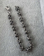 Chrome Hearts 925 Silver Fleur-de-Lis Bracelet