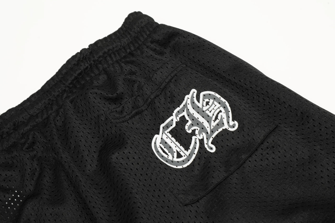 Chrome Hearts Black Mesh Hockey Pants