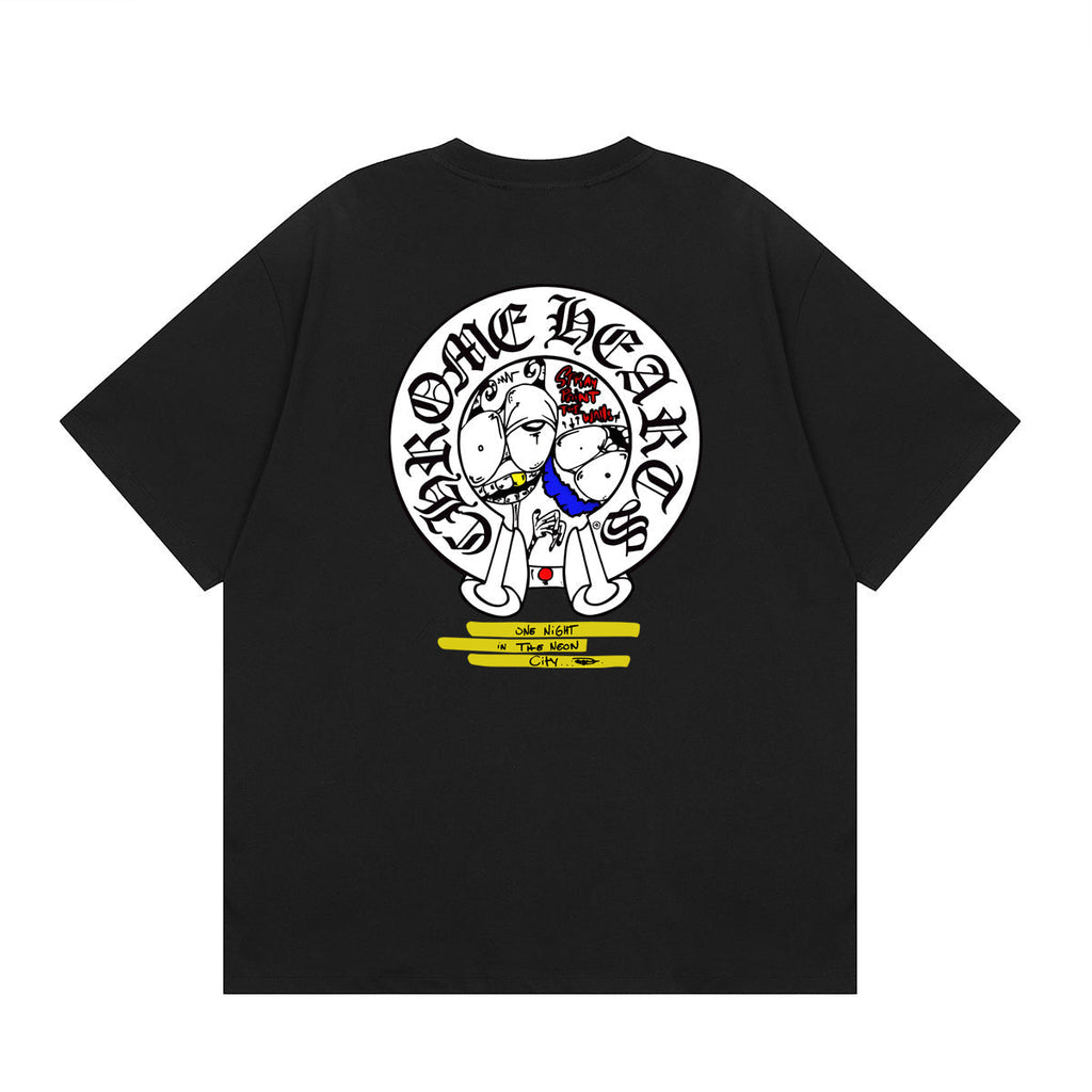Chrome Hearts "One Night in the Neon City" Graphic T-Shirt