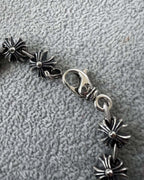 Chrome Hearts 925 Silver Fleur-de-Lis Bracelet