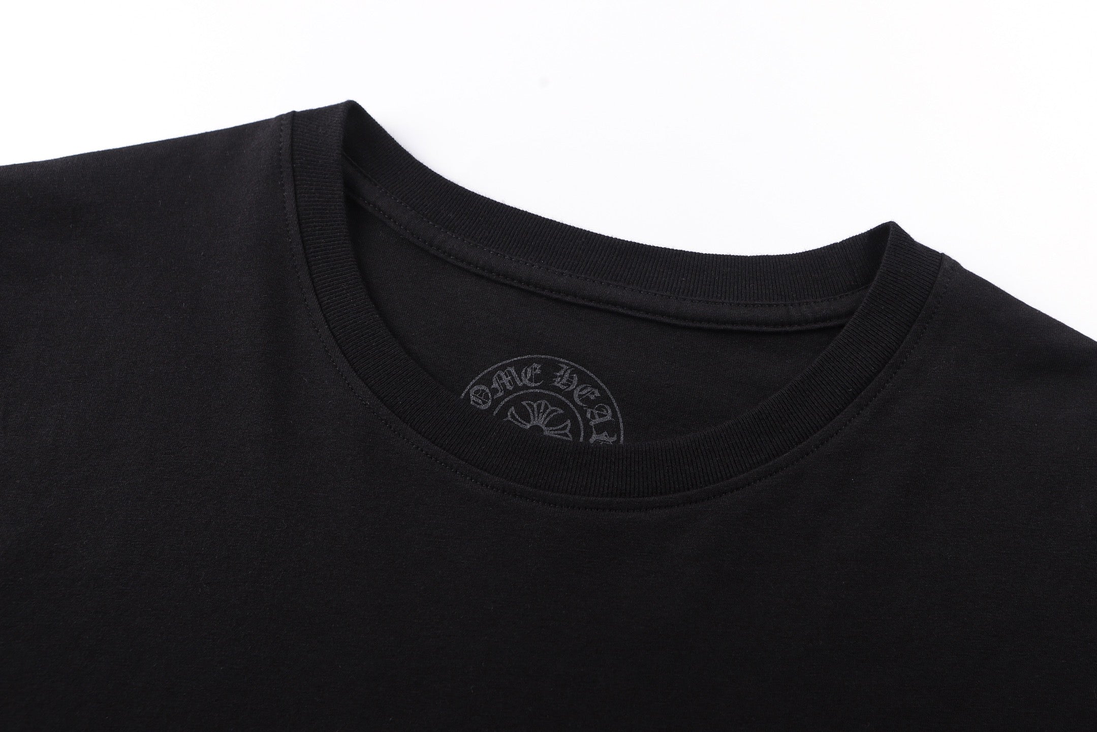 Chrome Hearts Miami Horseshoe T-Shirt - Black Pocket Tee with Iconic Back Print