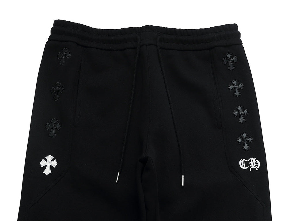 Chrome Hearts "Side Cross Embroidery" Joggers