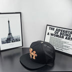 Chrome Hearts Black Camouflage 30-Cross Leather-Patch Mesh Trucker Hat