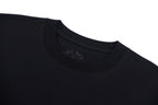 Chrome Hearts Hollywood Triple Cross Pocket T-Shirt - Black Tee with Orange Logo Print