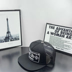 Chrome Hearts Black Mesh Trucker Hat